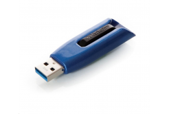 Verbatim 49805 Flash Drive, 16GB V3 MAX USB 3.0, blue