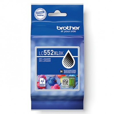Brother LC552XLBK black original ink cartridge