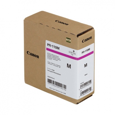 Canon PFI110M 2366C001 magenta original ink cartridge