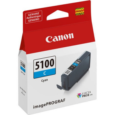 Canon PFI-5100 C 6953C001 cyan original ink cartridge