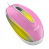 Genius Mouse DX-Mini 31010025407, 1000DPI, optical, 3tl., wired USB, pink, classic, RGB backlit