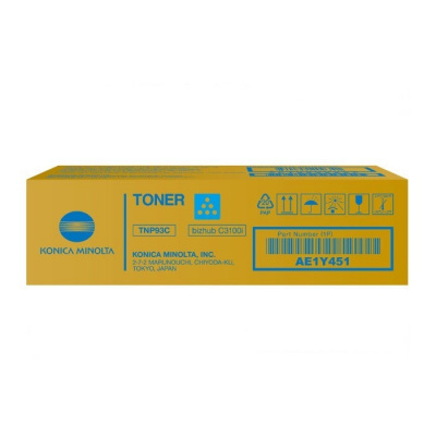 Konica Minolta TNP-92C AE1Y450 cyan original toner