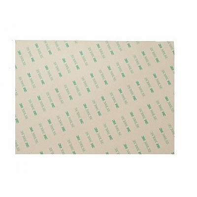 3M 8153LE Transfer Tape (300LSE adhesive) in sheet form, 609.6 x 914.4 mm, thickness 0.09 mm