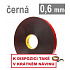 3M VHB™ 5925-F, thickness 0.6 mm; black double-sided high-bond acrylic tape 25 mm x 33 m