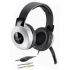 Genius HS-05A, headphones with microphone, volume control, black-silver, 2x 3.5 mm jack