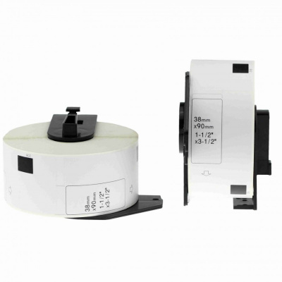 Brother DK-11208, 38mm x 90mm, roll, compatible labels