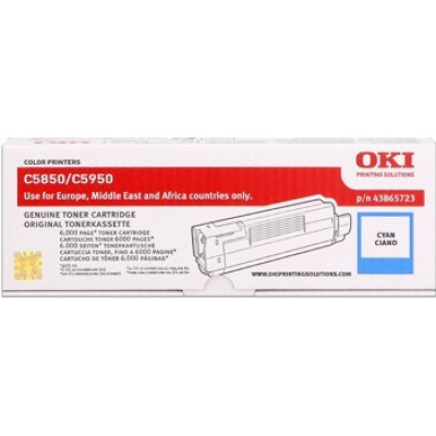 OKI 43865723 cyan original toner