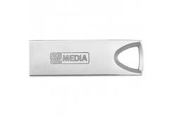MyMedia USB flash drive, USB 3.2, 32GB, MyAlu, silver, 69276, USB A
