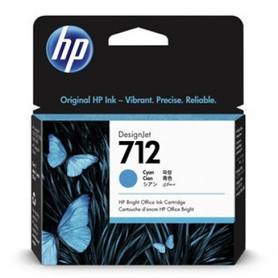 HP 712 3ED67A cyan original ink cartridge