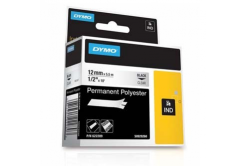 Dymo Rhino 622289, 12mm x 5,5m, black text/clear tape, original tape