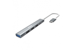 USB (3.0) hub 5-port, UH008, metal, Marvo