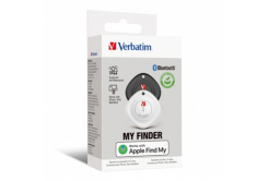 Verbatim 32131 MYF-02 Locator Bluetooth My Finder, black and white