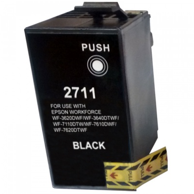 Epson 27X T2711 black compatible inkjet cartridge