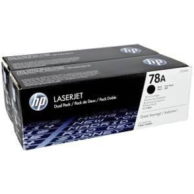 HP 78A CE278AD dualpack black original toner