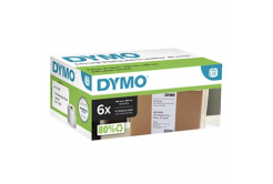 Dymo 2128307, 159mm x 104mm, large, white, original paper labels, 6 x 220 pcs