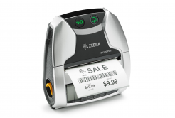 Zebra ZQ320 Plus ZQ32-A0W13RE-00, mobile label printer, 8 dots/mm (203 dpi), linerless, USB-C, BT (BLE), Wi-Fi, NFC, kit (USB)