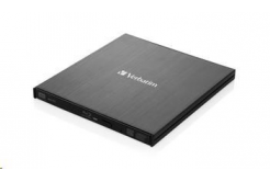 VERBATIM external Slimline Blu-ray Rewriter USB 3.0 Free BR Disc 25GB (CD DVD BD Mdisc) +NERO