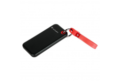 VERBATIM External SSD Pocket SSD 2TB, USB-C 3.1, black/red