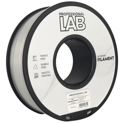 Professional Lab FG-P11-E1, 3D filament, ABS+, 1,75mm, 1000g, Transparent