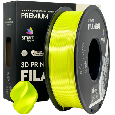 Smart Print FG-S95-E1, 3D filament, PLA Silk, 1,75mm, 1000g, Yellow