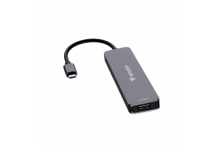 VERBATIM Docking station USB-C, 7v1, HDMI, USB-C PD, USB-C, 2xUSB 3.0, SD a microSD, grey
