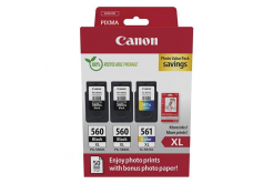 Canon PG-560 2x + CL-561 3712C012 color (CMYK) multipack of original cartridges