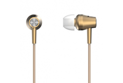 Genius HS-M360, sluchátka, bez ovládání hlasitosti, zlaté, špuntová typ 3.5 mm jack
