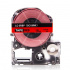 Epson LK-5RBP, SC18RW, C53S655002, 18mm x 9m, black text / red tape, compatible tape