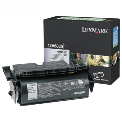 Lexmark 12A6830 black original toner