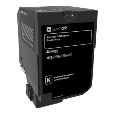 Lexmark original toner 74C2SK0, black 