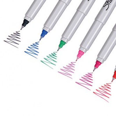 Sharpie 1985879, marker Ultra Fine, mix of colours, 4pcs, 0.5mm, permanent