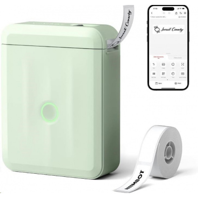 Niimbot D110-M Smart 1AA56291608, label maker, green + label roll