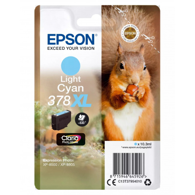 Epson 378XL C13T37954010 light cyan original ink cartridge