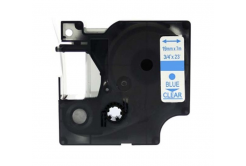 Dymo 53714, 24mm x 7m, blue / white, compatible tape