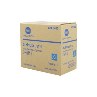 Konica Minolta TNP-51C cyan original toner
