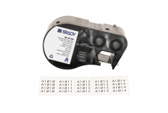 Brady M4-48-498 / 170790, 25.40 mm, Vinyl, black text / white tape