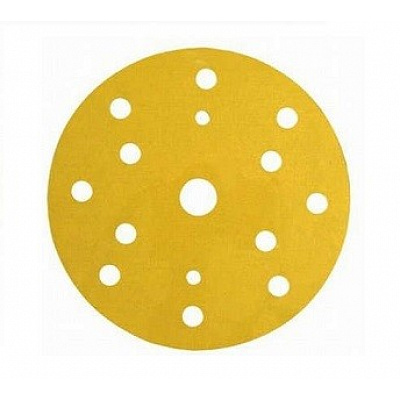 3M 255P Hook-it™ Gold Sanding Disc, 15 holes P500