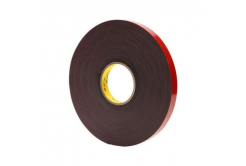 3M VHB 4611-F, 9 mm x 3 m, dark grey double-sided adhesive acrylic tape, thickness 1,1 mm