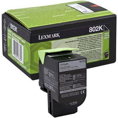 Lexmark 80C20KE black original toner