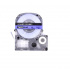 Epson LK-4LBP, SC12BW, 12mm x 9m, black text / blue tape, compatible tape
