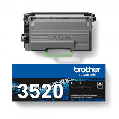 Brother TN-3520 black original toner