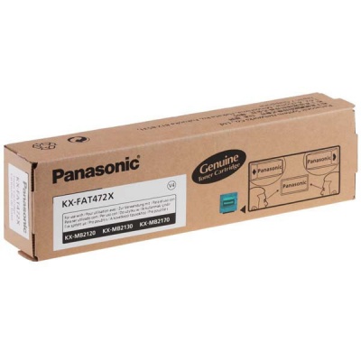 Panasonic original toner KX-FAT472X, black, 2000 pages, Panasonic KX-MB2120, KX-MB2130, KX-MB2170