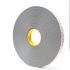 3M VHB 4956-P, 25 mm x 33 m, grey double-sided very strong adhesive acrylic tape, thickness 1,5 mm