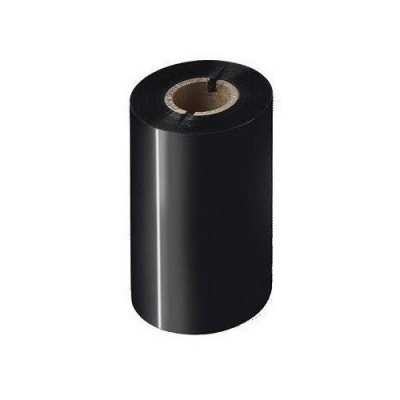 Brother BSS1D300110, TTR tape, wax-resin standard, 110mm x 300m, 1", OUT, pack of 12, black