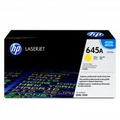 HP 645A C9732A yellow original toner