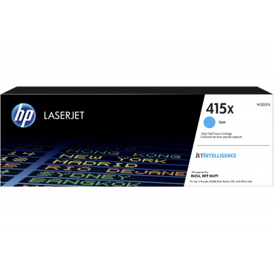HP 415X W2031X cyan original toner