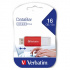Verbatim 49453 DataBar, USB flash drive, USB 2.0, 16GB, red