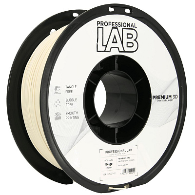 Professional Lab FG-P221-E1, 3D filament, PETG Matte, 1,75mm, 1000g, Beige