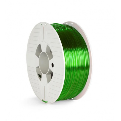 Verbatim 55065 3D filament, PET-G, 2,85mm, 1000g, 123m, Green Transparent