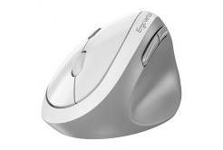 Wireless mouse, Genius Ergo 8350S, white, optical, 2400 DPI